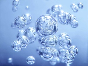 пузыри и вода